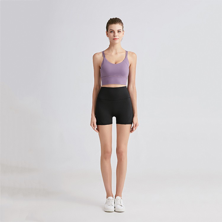 Quần short thể thao cạp cao 5 màu Dk805