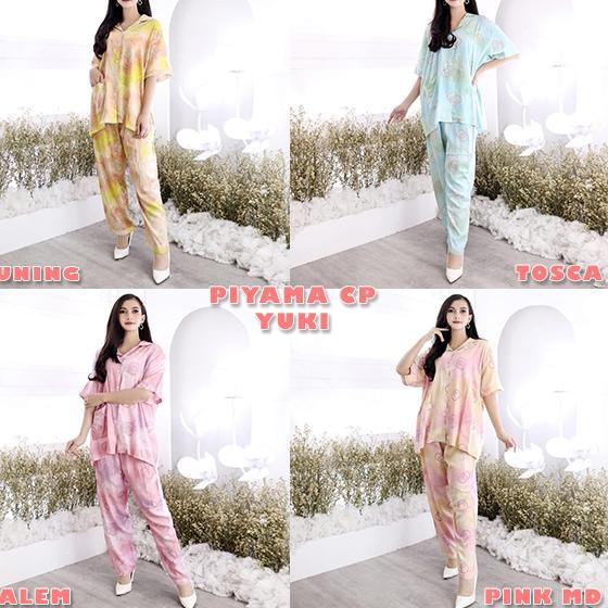 Hàng có sẵn Bộ 3 đồ ngủ pijama nhuộm màu CP Collection Yuki Jenny Ranala Vera Lovera & Dian cà vạt