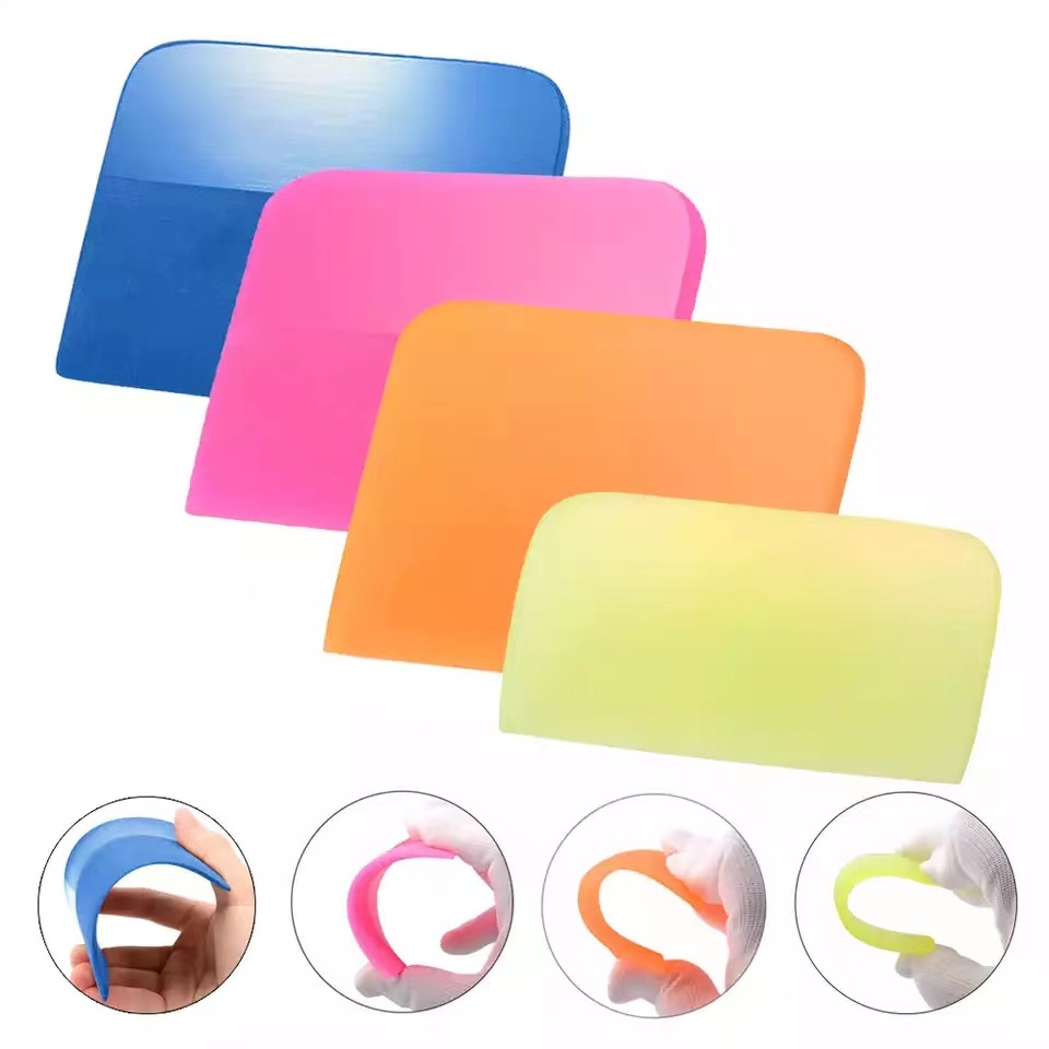 Set 3 Dụng Cụ Vệ Sinh Cửa Kính Bằng Sợi Carbon Cao Su PPF