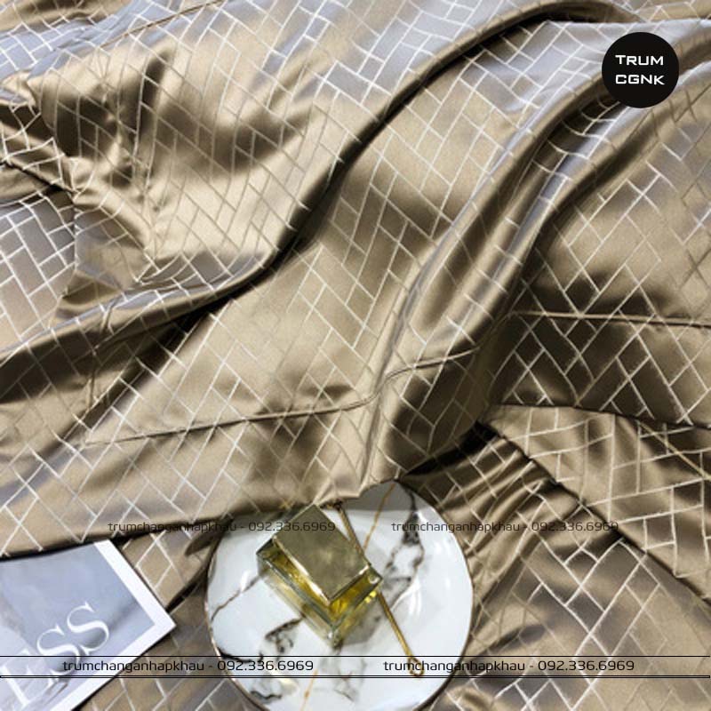 Bộ chăn ga lụa gấm 4 món cao cấp - Sang trọng, Ấm áp tôn vinh đẳng cấp Mẫu mới nhất 2022 | BigBuy360 - bigbuy360.vn