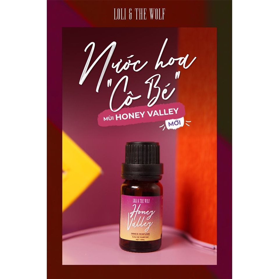 Nước Hoa Vùng Kín Nữ Loli The Wolf Ngọt Ngào Quyến Rũ Lưu Hương Dài Lâu 10ml