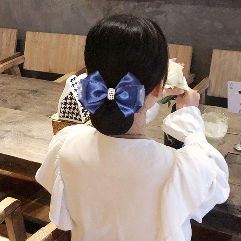 Kẹp Tóc Nơ Lớn Thanh Lịch Cho Nữ