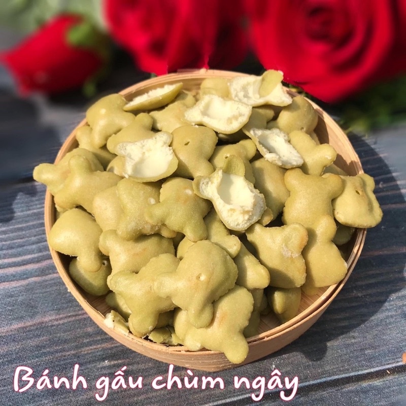 1 BÁNH GẤU TUỔI THƠ MIX 3 VỊ lon pet to 450gr | BigBuy360 - bigbuy360.vn