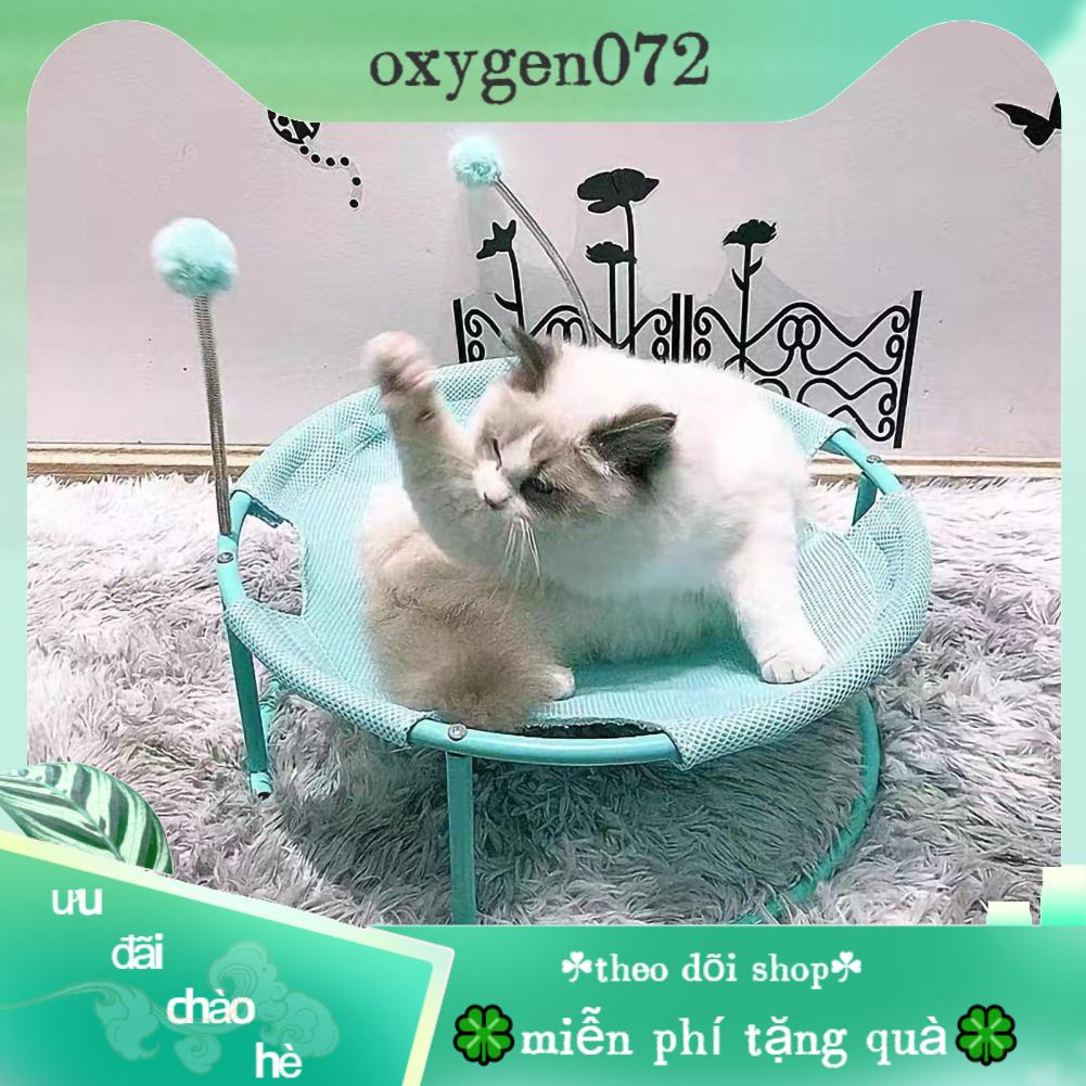 Võng giường cho mèo Thoải mái thoáng khí Giường ngủ ổn định trong nhà và ngoài trời dưới 10kg Oxygen072