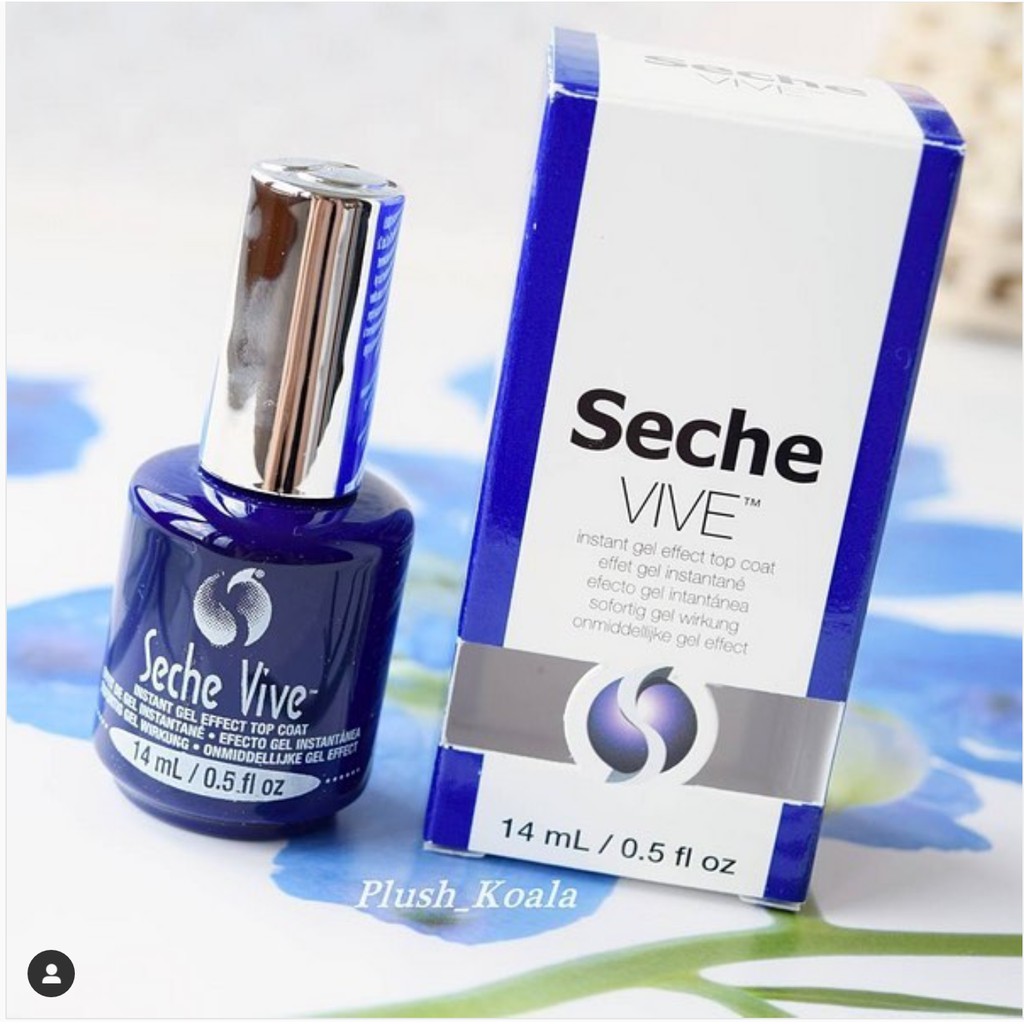 Sơn Siêu Bóng Seche ViVe Nhanh Khô First Dry Top Coat 69491 14mL Chính Hãng