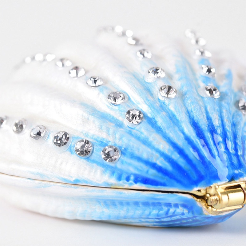 Flgo Sea Hộp Đựng Phụ Kiện Trang Sức Vẽ Tay Lấp Lánh Kèm Hộp Đựng