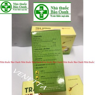 Trà gừng nam dược