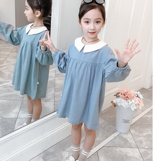 VL94 Size110-160 (15-40kg) Váy Đầm bé gái (form rộng) Thời trang trẻ Em hàng quảng châu