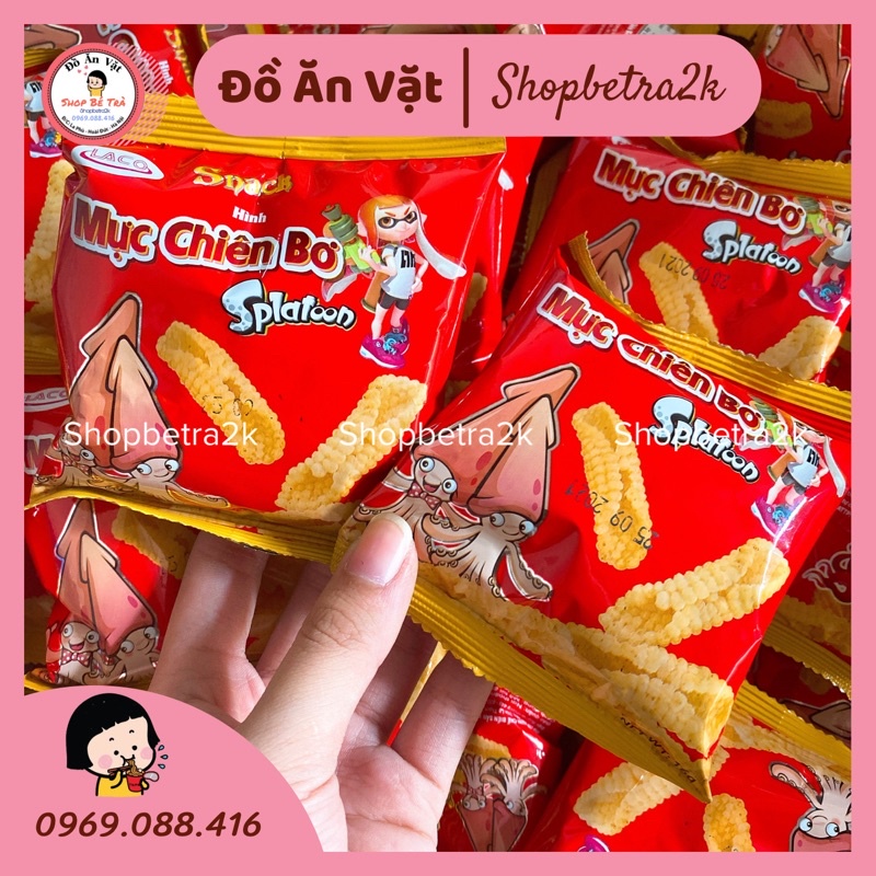 Snack Mực chiên bơ