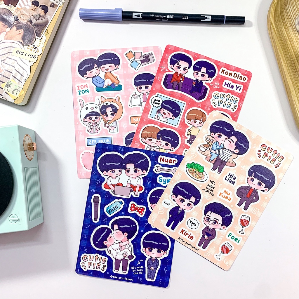 Sticker Fanart Cutie pie by The Stationari