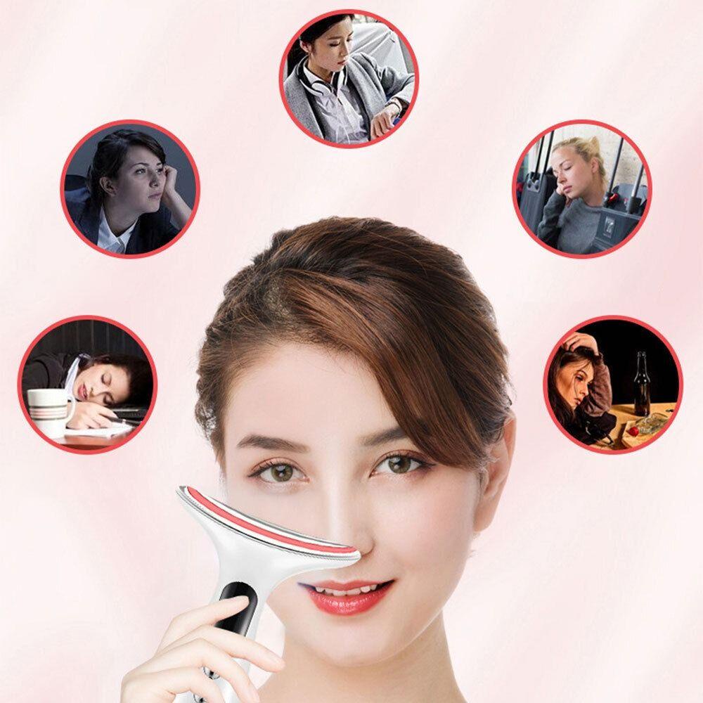 Máy Mát Xa Chăm Sóc Da Cổ Chống Nếp Nhăn Tiện Dụng