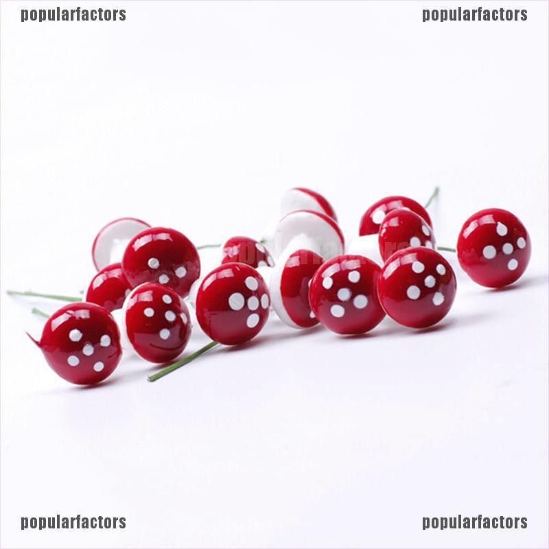 Bộ 10 Cây Nấm Trang Trí Nhà Búp Bê