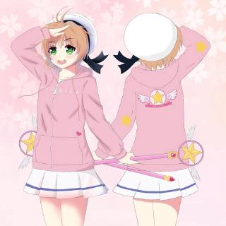 Áo Khoác Có Nón Hóa Trang Sakura Cho Nữ
