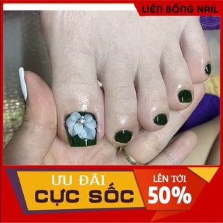 hoa bột gắn chân 8k 1 bông