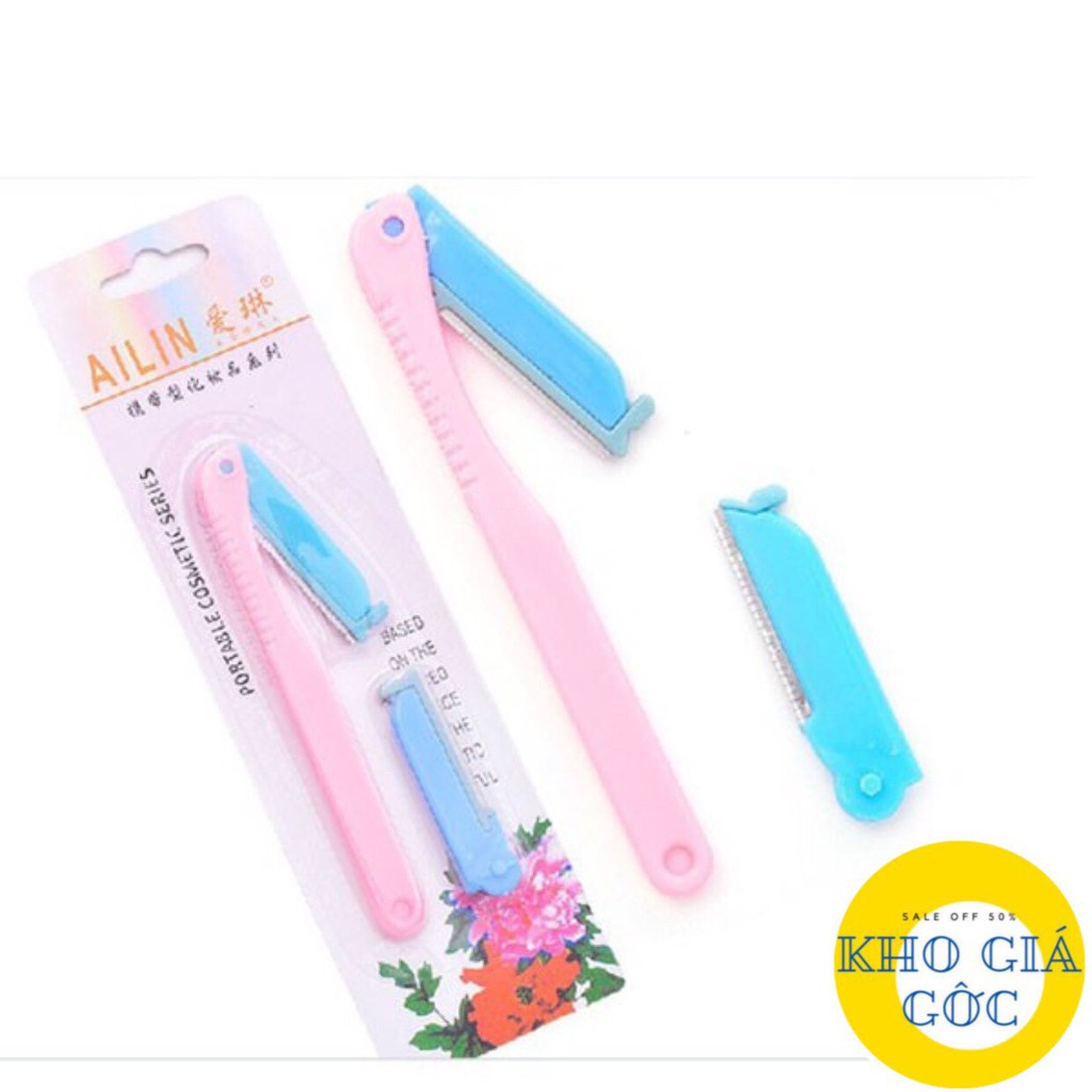 Dao Cạo Tỉa Lông Mày, Lông Mặt 2 Lưỡi Ailin