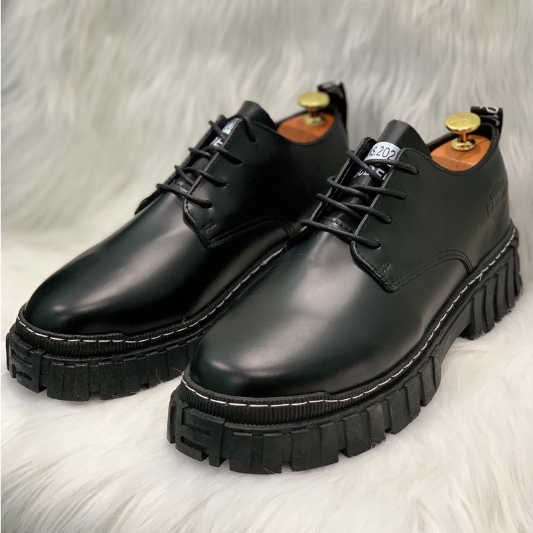 (Video) Giày Bốt dr martens JAM thấp cổ tăng chiều cao 6 cm MD01