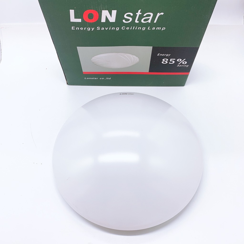 Đèn ốp trần trang trí ban công,phòng vệ sinh,cầu thang 21W phi 19cm ốp nổi tròn Thương hiệu LONstar