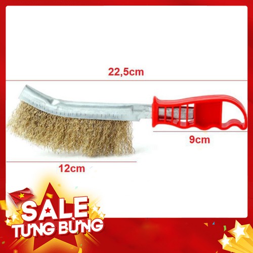 [SHOCK] 10 cái bản chải đánh rỉ đỏ, loại bỏ rỉ sét