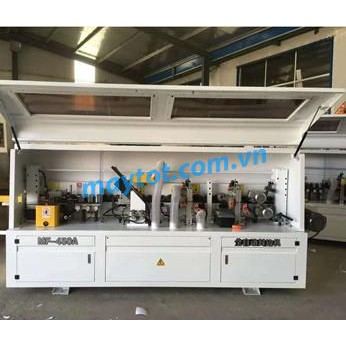 máy dán cạnh gỗ 4 chức năng giá rẻ MF450B, có cắt đầu cuối