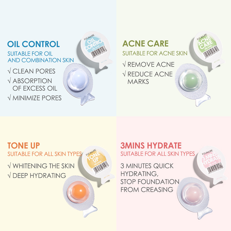 Mặt Nạ Focallure Dưỡng Ẩm Làm Săn Chắc Và Sáng Da Hình Quả Trứng