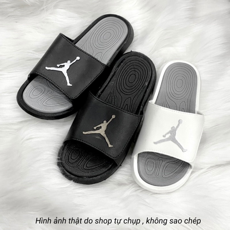 Dép Jordan quai ngang nam nữ 4 màu siêu bền FORM NHỎ TĂNG 1 SIZE