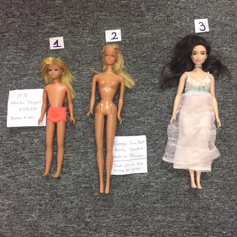 BB1-BÚP BÊ SKIPPER,MALIBU BARBIE.