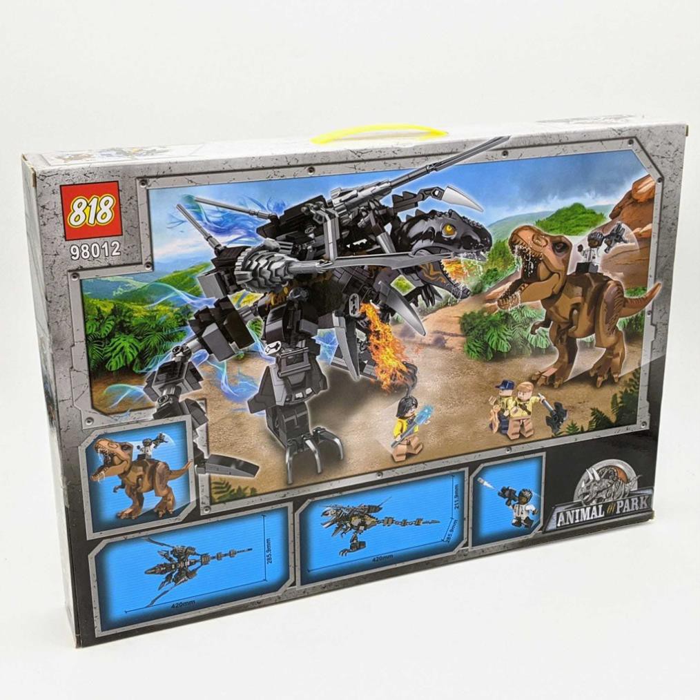 [Sale sốc] LEGO KHỦNG LONG BẠO CHÚA_Đại Chiến Robot Hắc Khủng Long và Khủng Long Bạo Chúa - 511 miếng