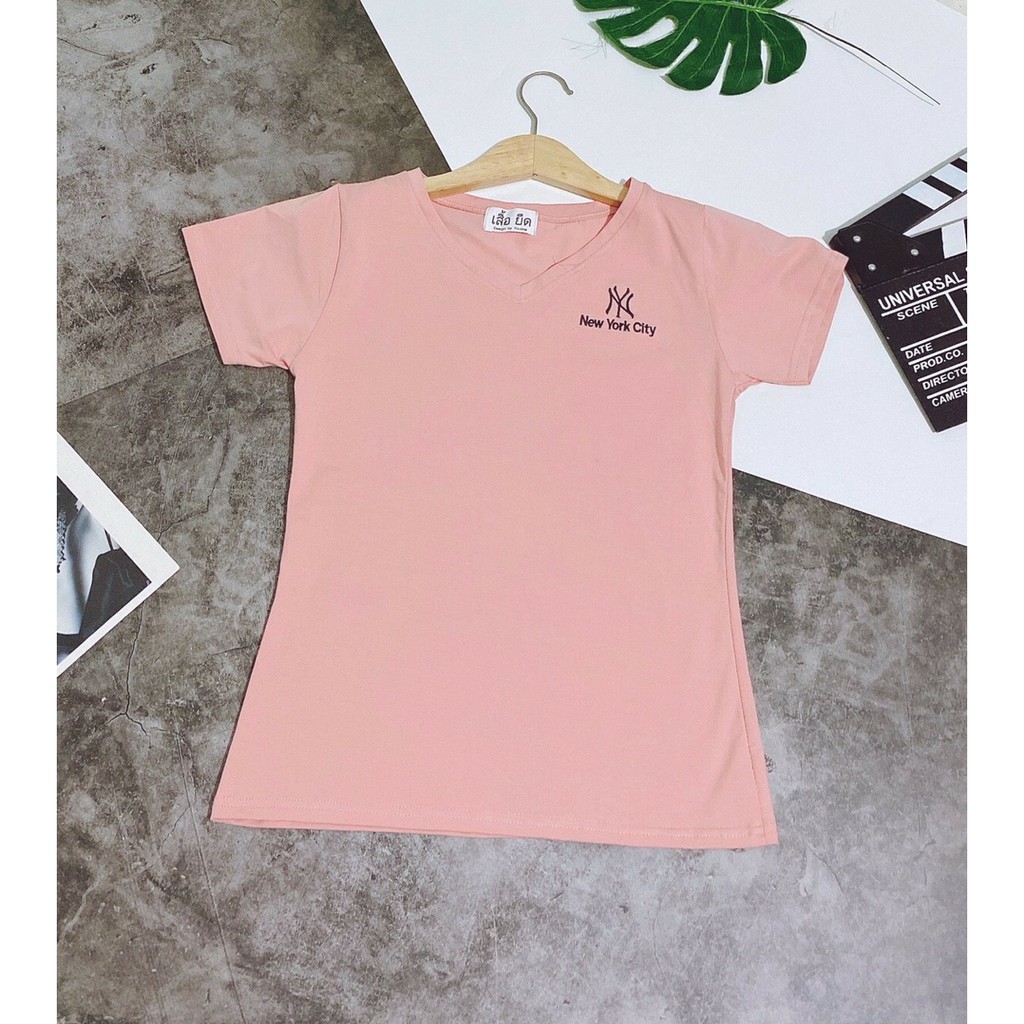 Áo Cotton Thái Cổ Tim Thêu Cao Cấp size 38-52kg | BigBuy360 - bigbuy360.vn