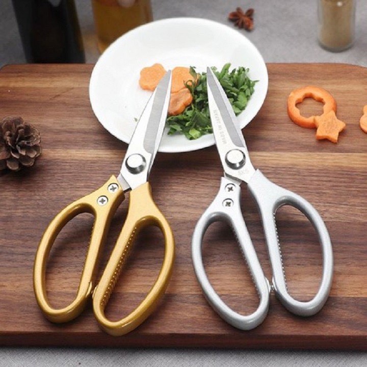 Kéo Làm Bếp Đa Năng Siêu Phẩm Nội Địa Nhật SK5 Siêu Sắc, Kéo Cắt Gà, Cắt Vịt, Cắt Thịt Cá