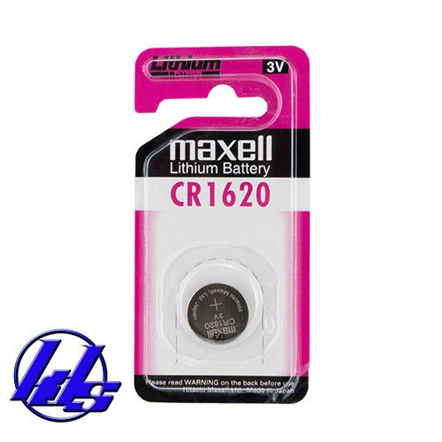 Pin CR1620 Maxell - Vỉ 1 viên