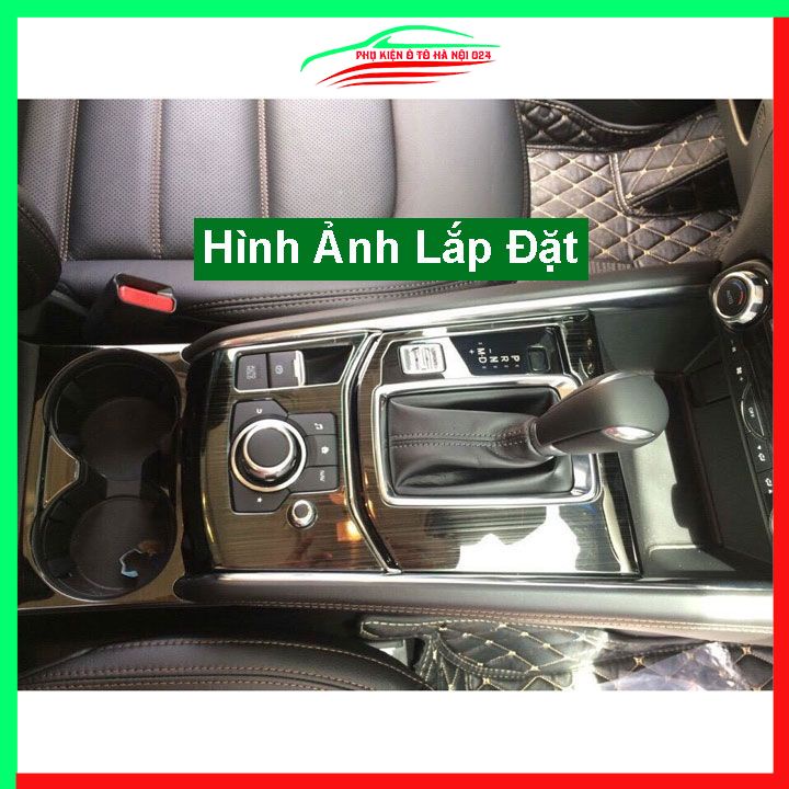 Ốp nội thất cho xe ô tô Mazda CX5 2018-2023 Số Tự Động vân Titan bảo vệ chống trầy xước và làm đẹp xe