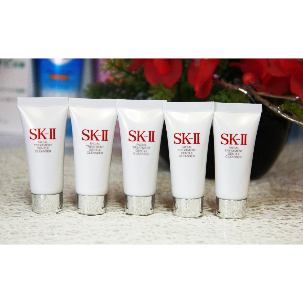 Sữa Rửa Mặt Dưỡng Da SKII Gentle Dịu Nhẹ, Làm Sạch Sâu Nhật Bản -Tuýp 20g