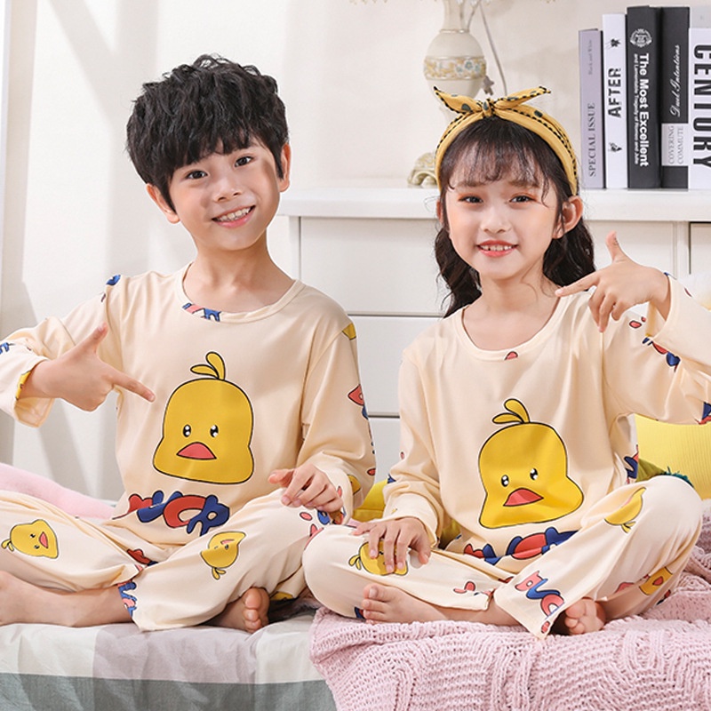 Bộ quần áo tay dài bằng vải thun in hình pikachu đáng yêu cho bé