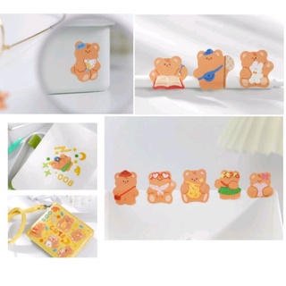 Túi hình dán Cute Bear