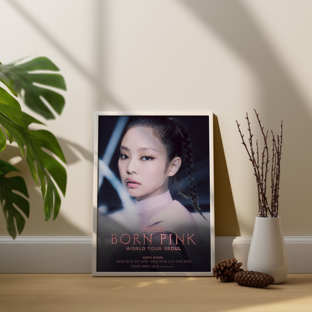 Sét 4 Poster Blackpink Born Pink