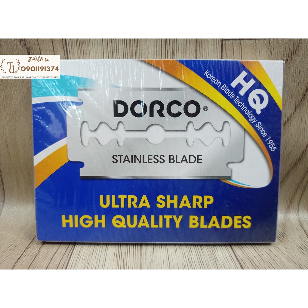 Hộp lưỡi lam Dorco HQ 100 lưỡi