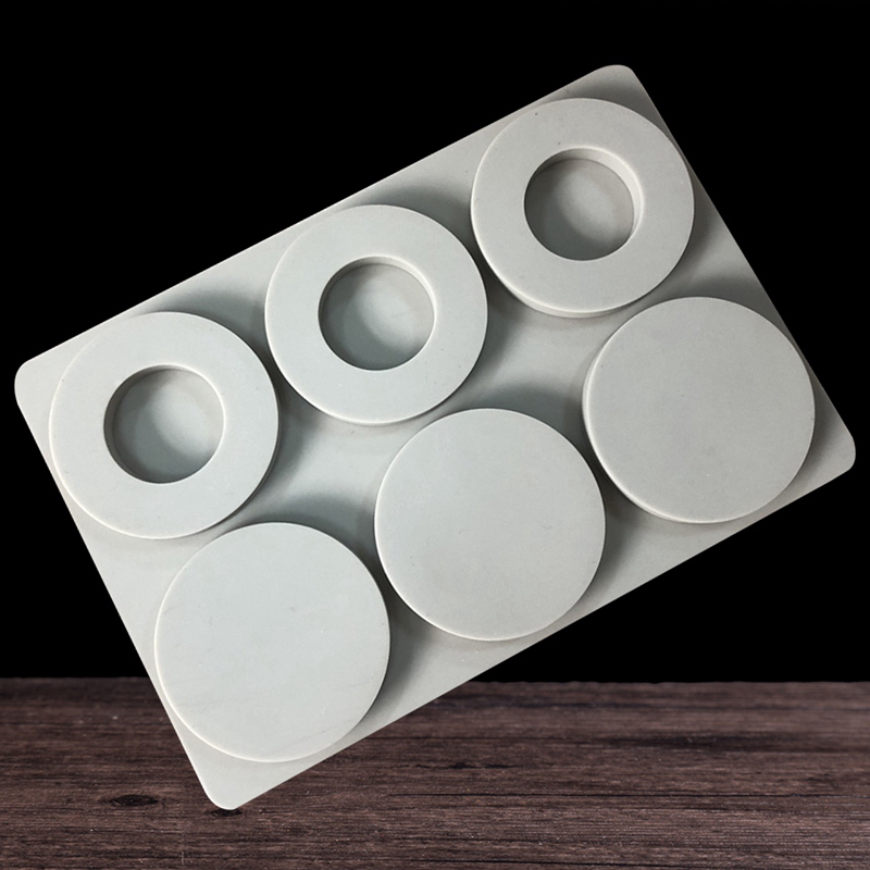 Khuôn làm nến thơm hoa khô handmade bằng chất liệu silicone