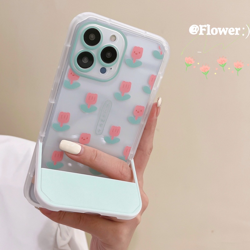 Ốp lưng iphoneỐp Điện Thoại  Kèm Giá Đỡ Tàng Hình Họa Tiết Hoạt Hình Dễ Thương Cho iphone 14 / 13Pro 12 / xs / 6 / 7 / 8PLUSDinuo case