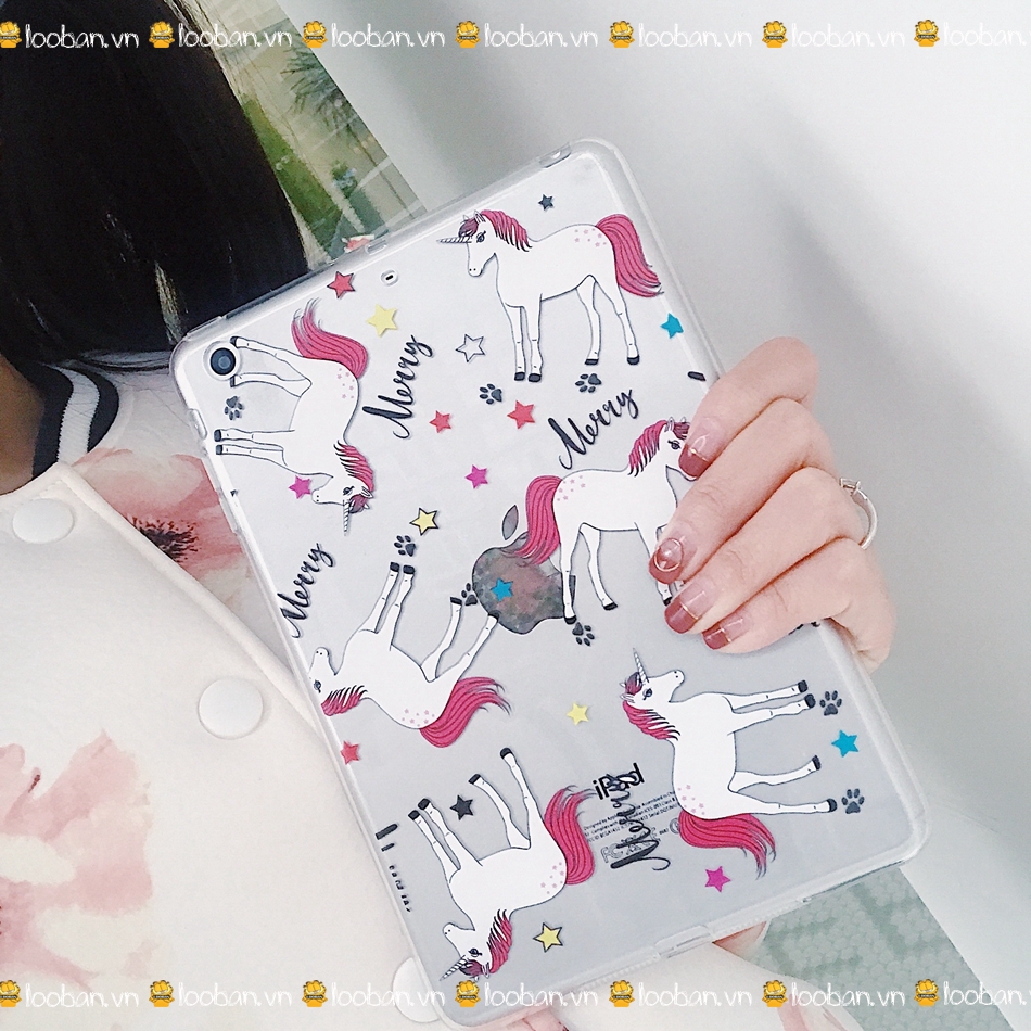 For iPad Air 2 Mini 2 3 4 5 iPad 6 Pro 11 Air3/Pro 10.5 Case CuteRainbow unicorn Clear Cover | BigBuy360 - bigbuy360.vn
