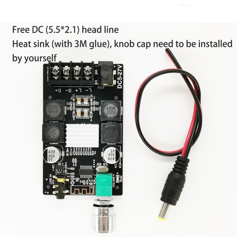 1 Bảng Mạch Khuếch Đại Âm Thanh Kỹ Thuật Số TPA3116 TPA3116D2 50Wx2 502C HIFI Stereo Bluetooth 5.0