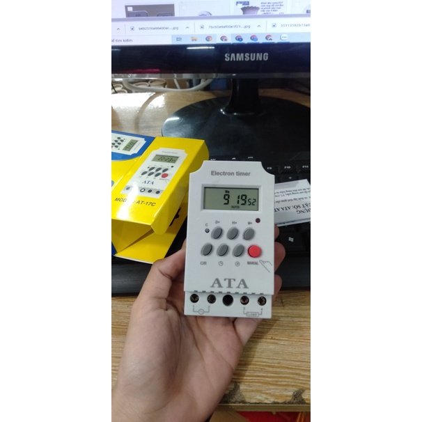 Công tắc hẹn giờ điện tử ATA AT-17C