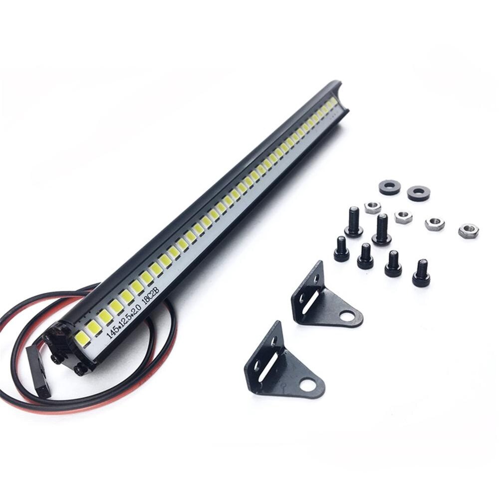 Đèn LED 36 Bóng Gắn Nóc Xe Hơi Điều Khiển Từ Xa 1/10 Traxxas TRX4 Axial SCX10 90046 D90 TF2