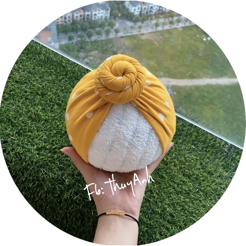 MŨ TUBAN CHO BÉ RẺ ĐẸP - CHẤT COTTON MỀM MỊN - VỪA SÀNH ĐIỆU VỪA CHE THÓP CHO BÉ