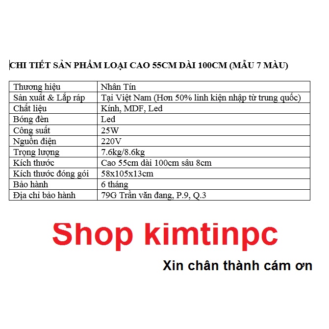 Lịch vạn niên – Tranh động 7 màu – Đồng hồ - Khổ 55x100cm - mã 509