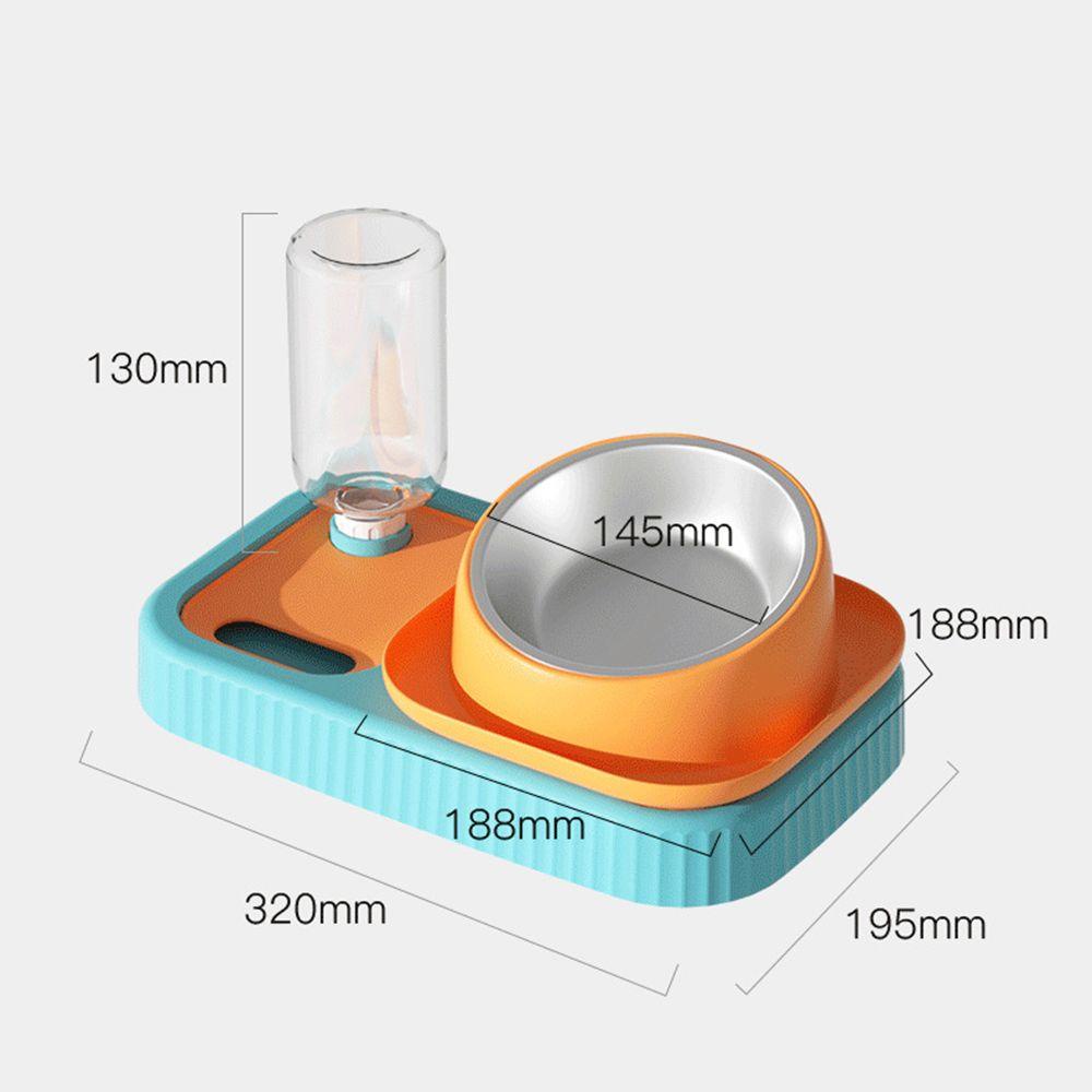 Tô Đựng Thức Ăn Cho Thú Cưng Không Tràn 1 Ngăn Tiện Lợi