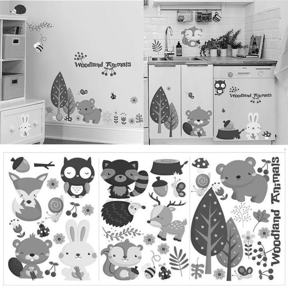 Sticker Dán Tường Dùng Trang Trí Phòng Cho Trẻ Nhỏ