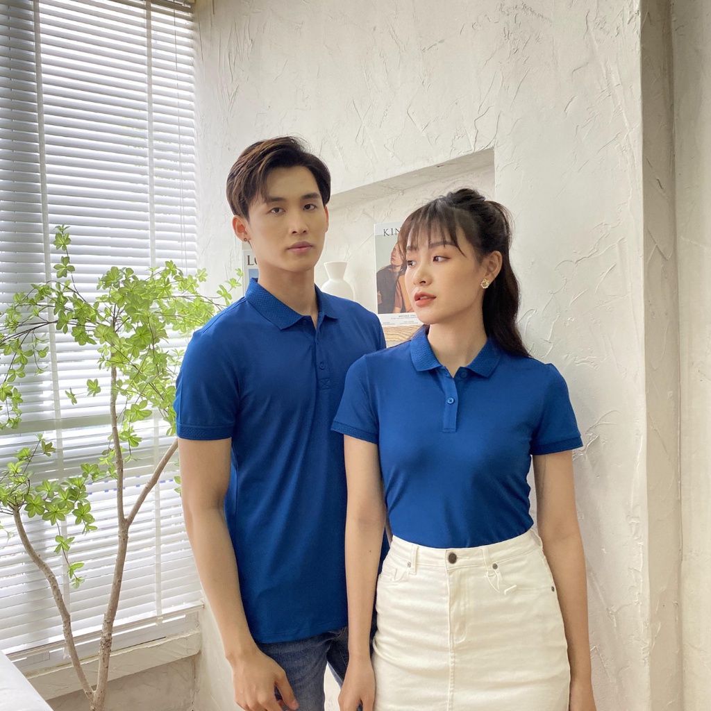 Áo polo nữ chính hãng YODY chất liệu coolmax, phông cộc tay có cổ phối bo siêu mát  APN5320
