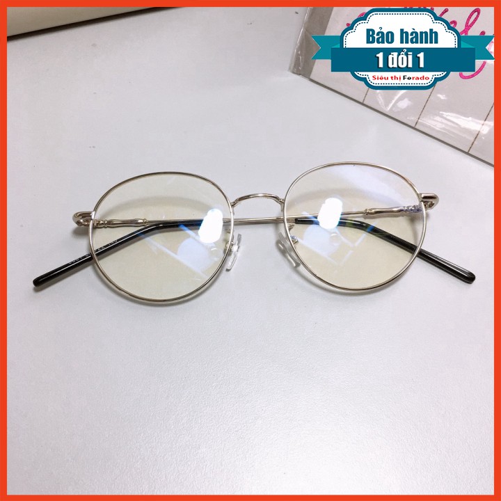 [Gía siêu rẻ] Kính tròn 6081 cỡ bé nhận cắt cận viễn loạn