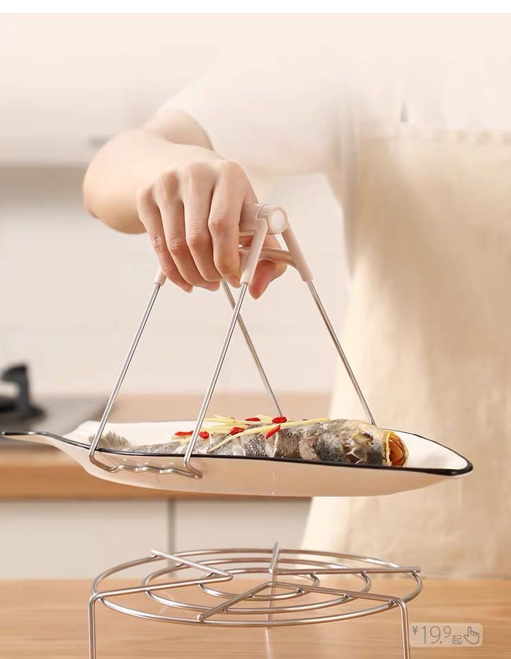 Kẹp gắp chén dĩa chống bỏng tiện lợi