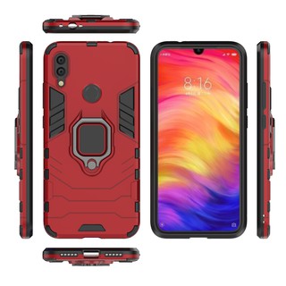 Ốp điện thoại Xiaomi Redmi Note 7 chống sốc vó vòng đỡ kim loại Redmi Note7 Case Back Cover Casing